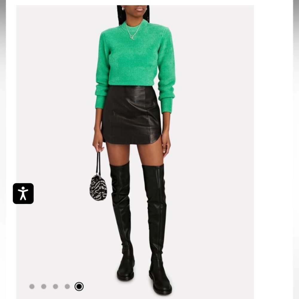 STAUD Black Over the Knee Boots